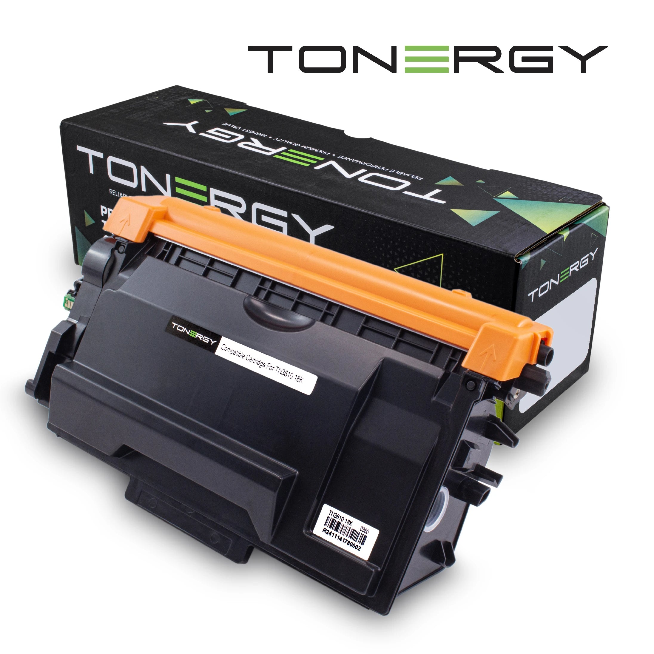 Tonergy съвместима Тонер Касета Compatible Toner Cartridge BROTHER TN-3610 Black, Extra High Capacity 18k Tonergy съвместима Тонер Касета Compatible Toner Cartridge BROTHER TN-3610 Black, Extra High Capacity 18k